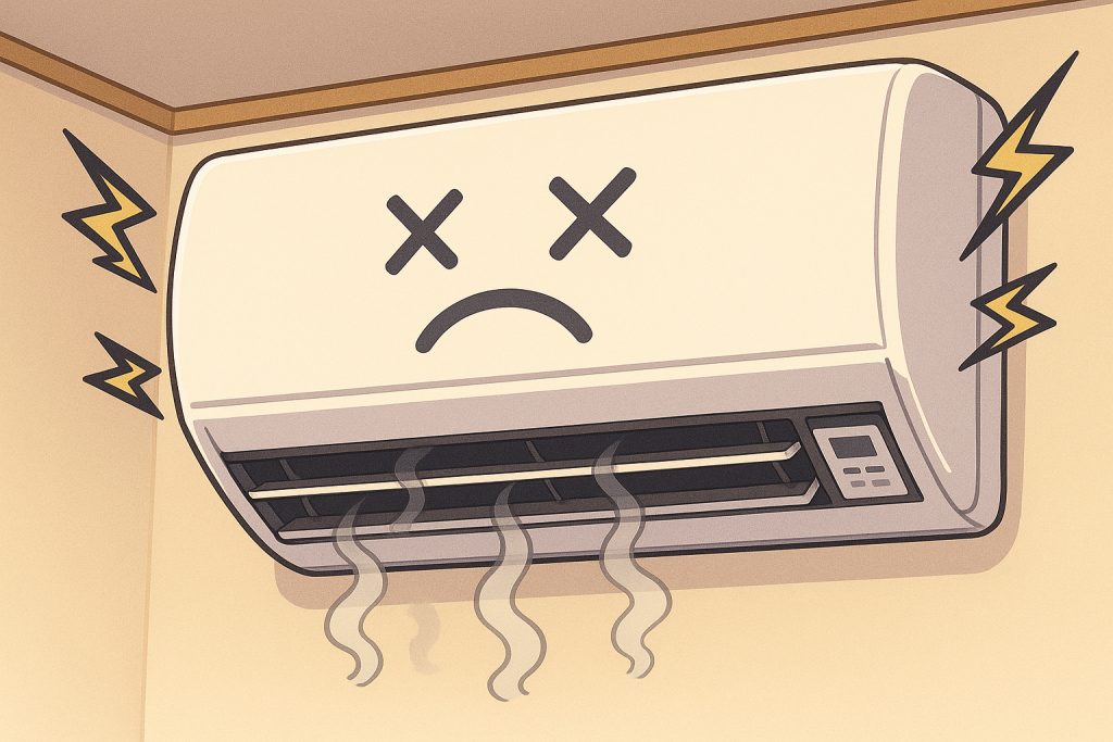 エアコン故障は火災保険で直せる？補償対象と申請方法を解説